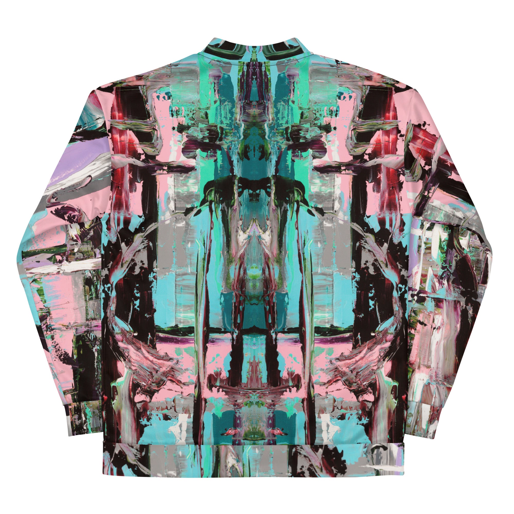 Slim-Fit Bomber Jacket, Pink Dawn Collection