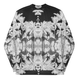 Slim-Fit Bomber Jacket, Palm Tree Collection, Midnight