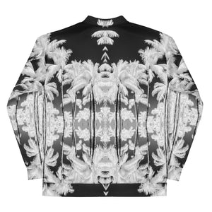 Slim-Fit Bomber Jacket, Palm Tree Collection, Midnight