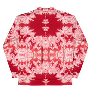 Slim-Fit Bomber Jacket, Palm Tree, Infrared