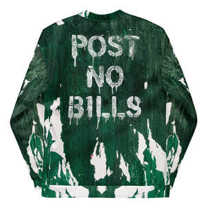 Slim-Fit Bomber Jacket, NYC Graffiti