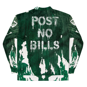 Slim-Fit Bomber Jacket, NYC Graffiti