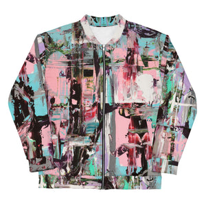 Slim-Fit Bomber Jacket, Pink Dawn Collection