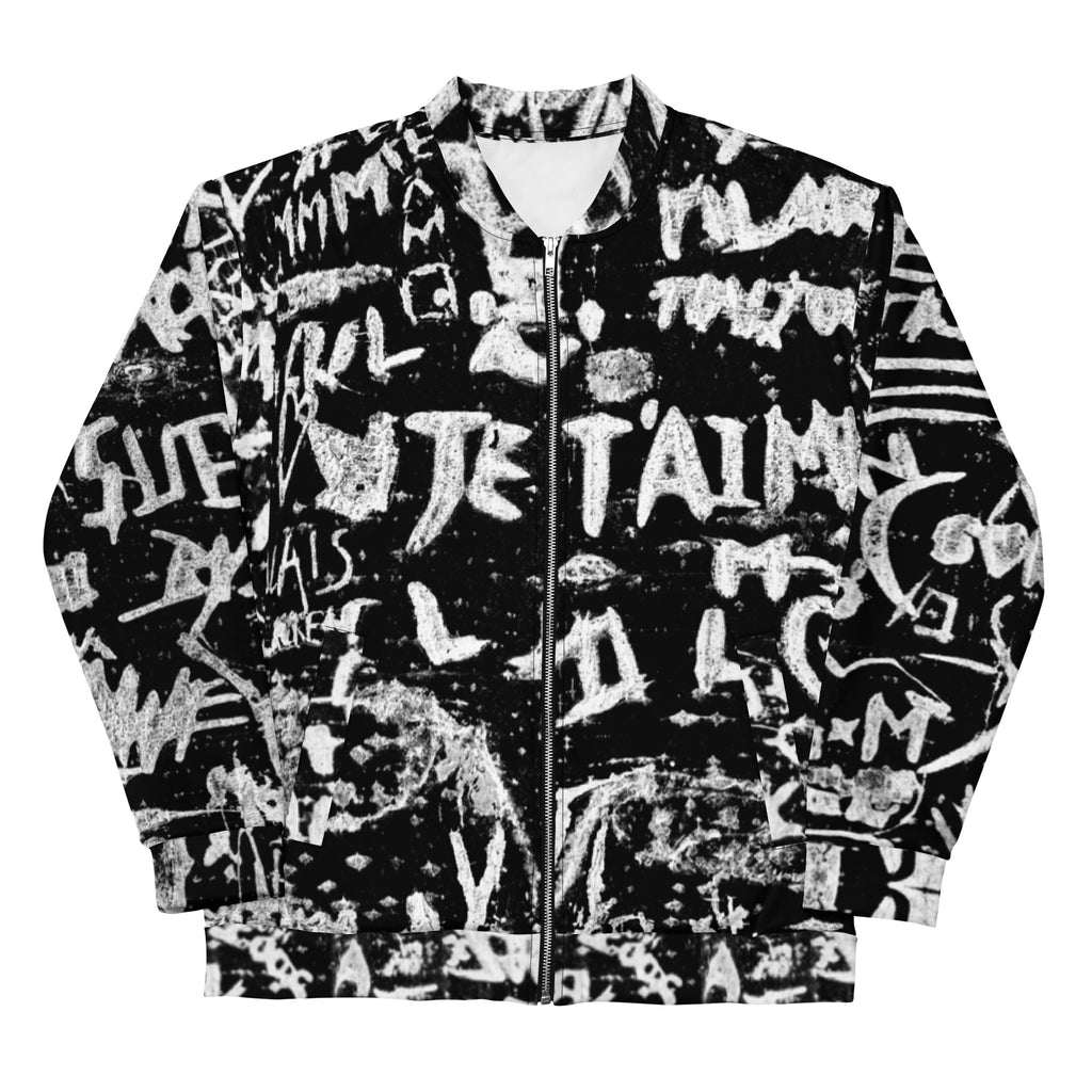 Slim-Fit Bomber Jacket, Paris Birch Tree