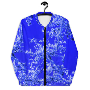 Slim Fit Bomber Jacket, Hummingbird, Blue