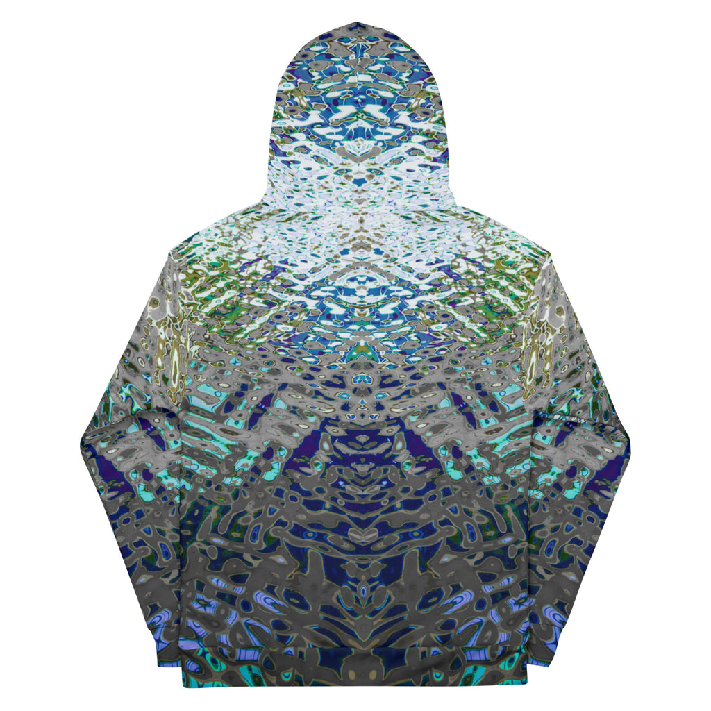 Hoodie with Front Pocket, Liquid Jewel