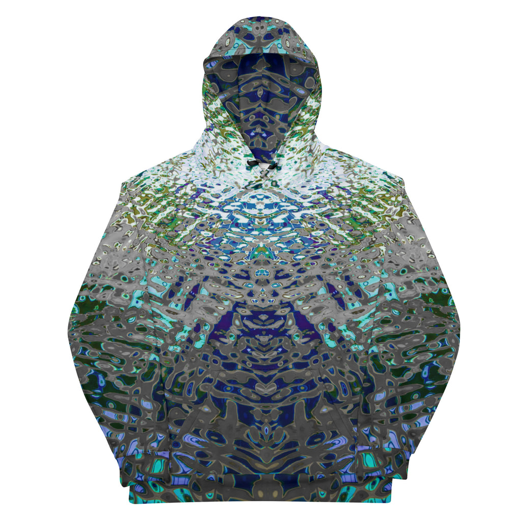 Hoodie with Front Pocket, Liquid Jewel