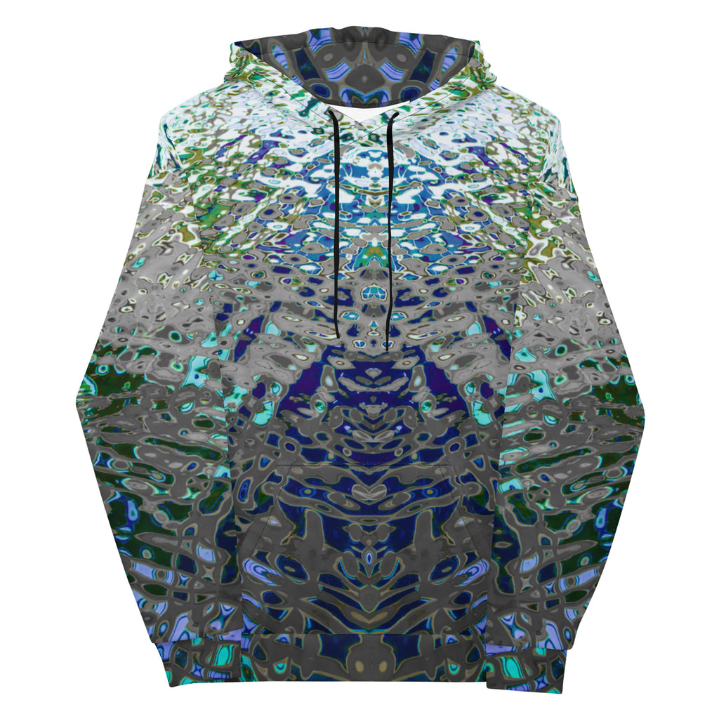 Hoodie with Front Pocket, Liquid Jewel
