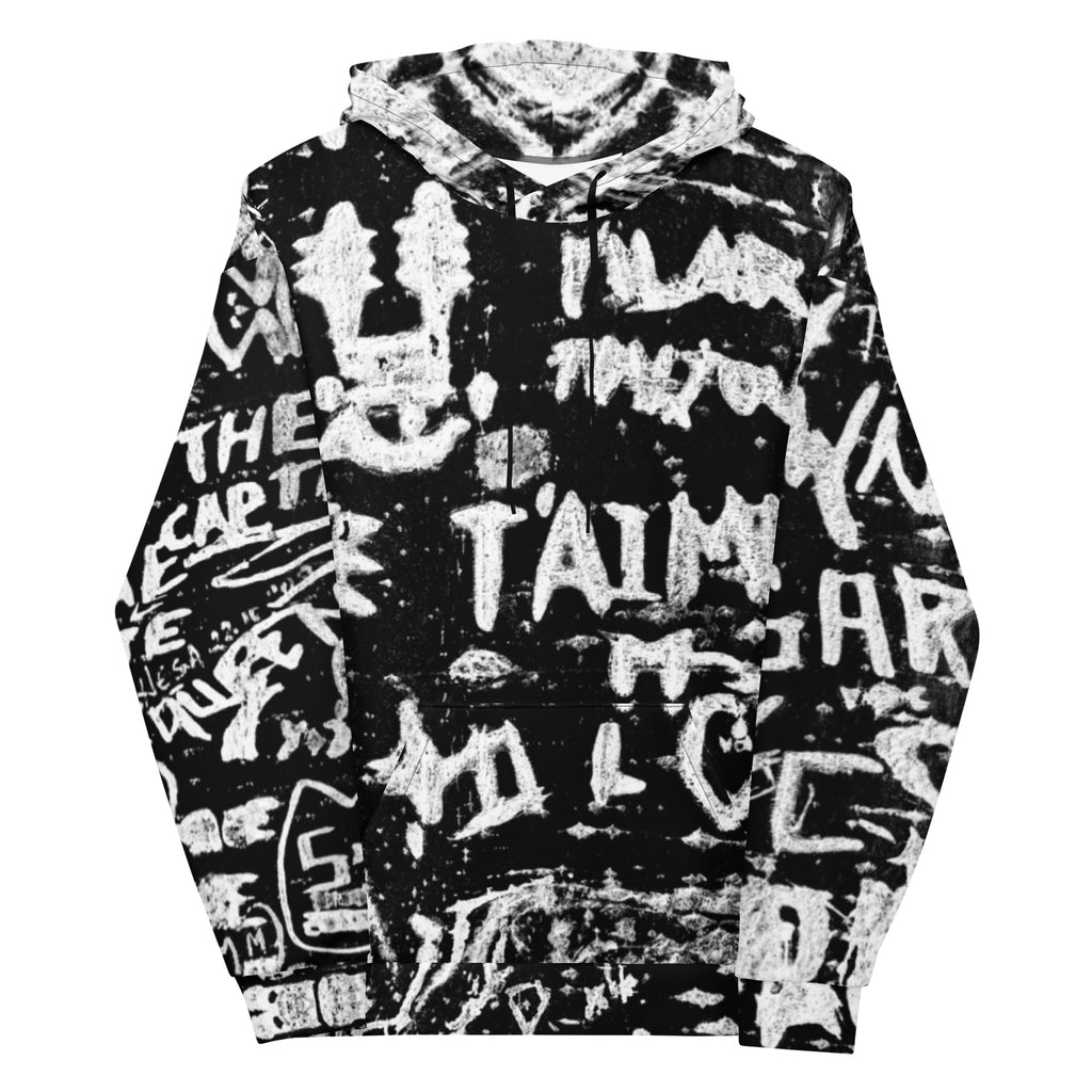 Hoodie with Front Pocket, Paris Birch Tree