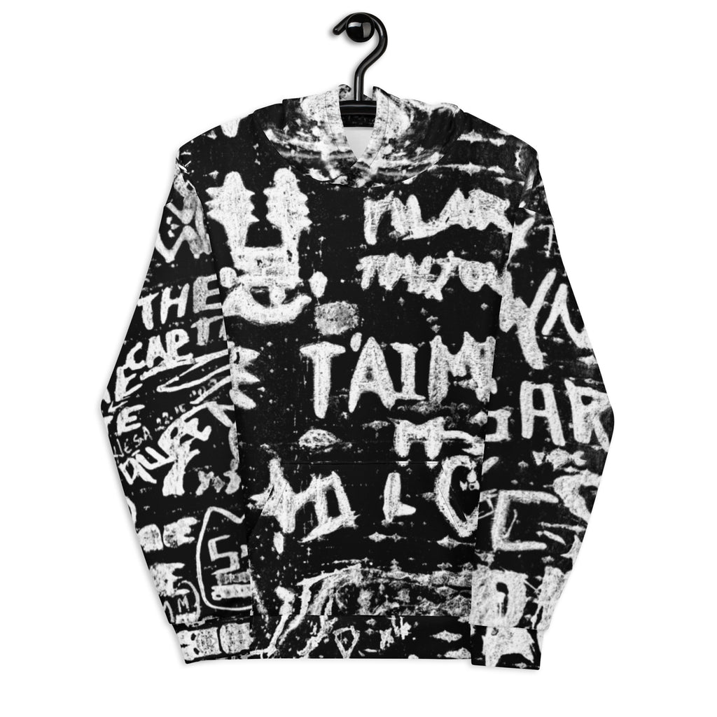 Hoodie with Front Pocket, Paris Birch Tree