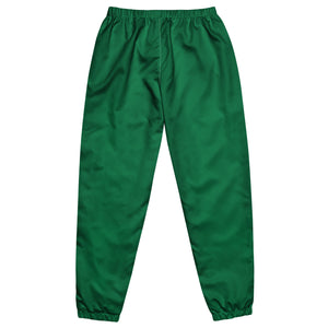 Track Pants, Wicking Liner, Zip Side Pockets, Jewel Green