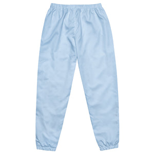 Track Pants, Wicking Liner, Zip Side Pockets, Light Blue