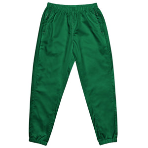 Track Pants, Wicking Liner, Zip Side Pockets, Jewel Green