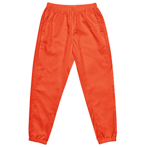 Track Pants, Wicking Liner, Zip Side Pockets, Orange