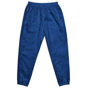 Track pants, Wicking Liner, Zip Side Pockets, Blue