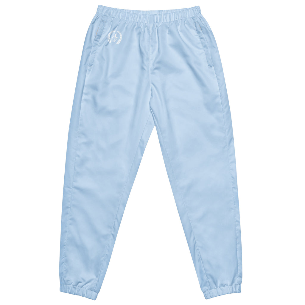 Track Pants, Wicking Liner, Zip Side Pockets, Light Blue