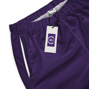 Track Pants, Wicking Liner, Zip Side Pockets, Ateltier Tristan Govignon, Purple