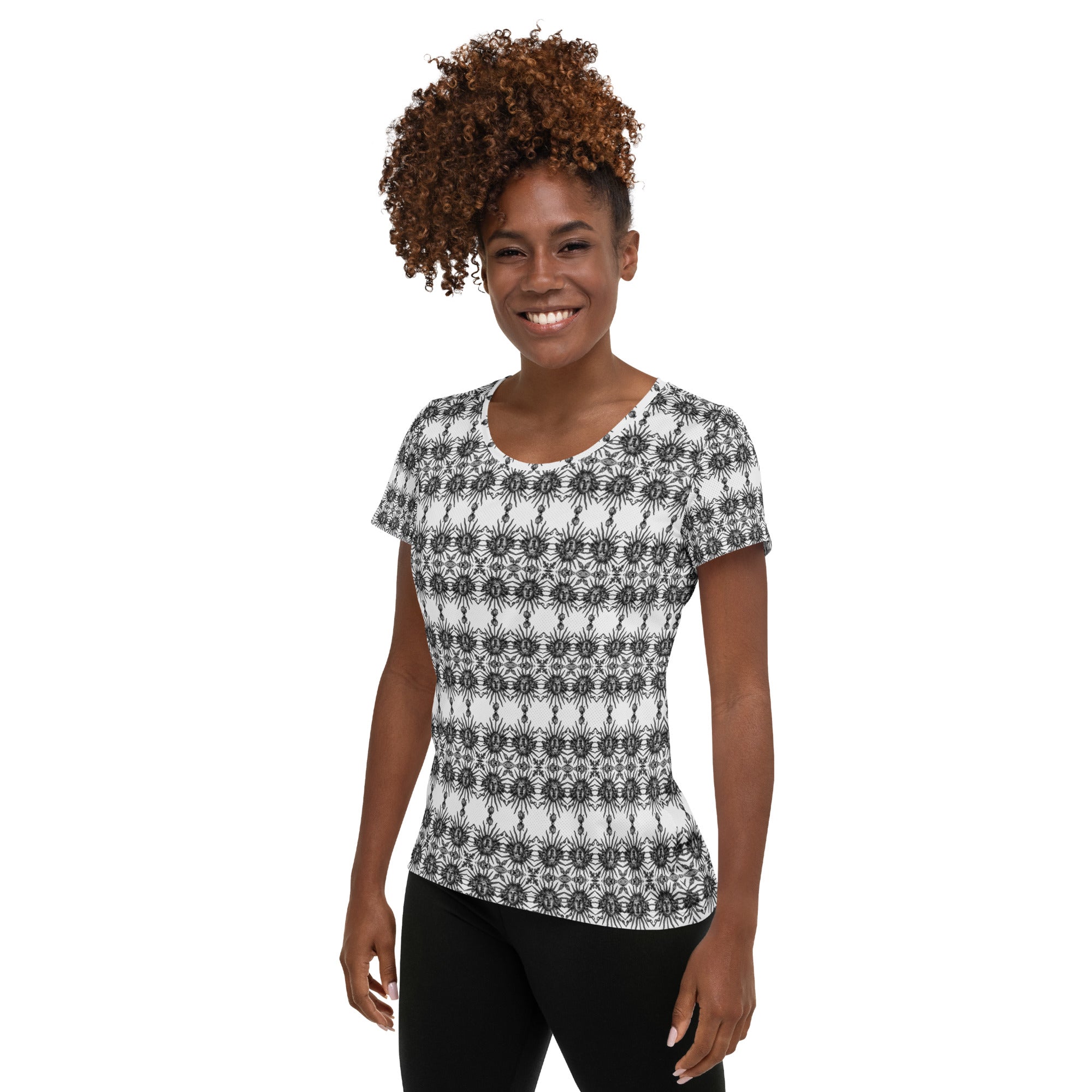 Women's Premium Athletic Crew Neck T-shirt