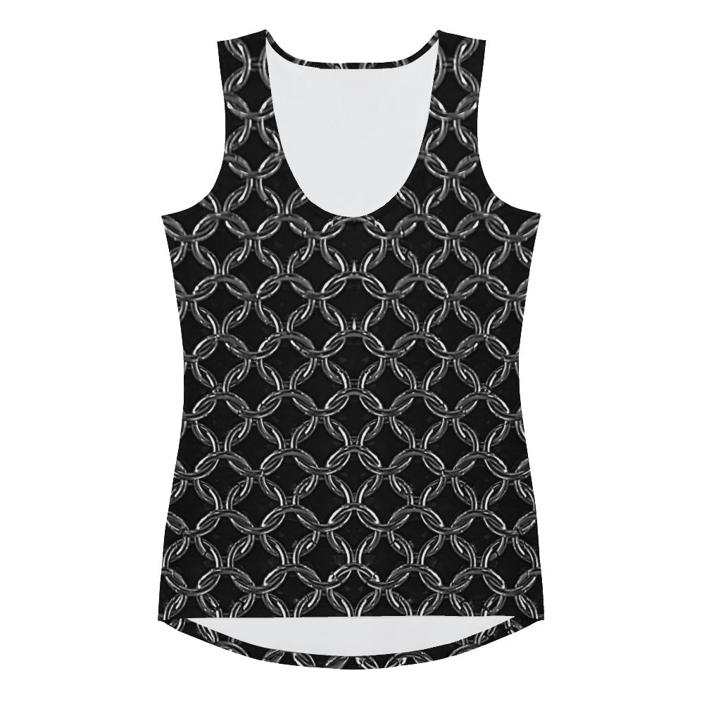 Women's Body-Hugging Tank Top, Chainmaille