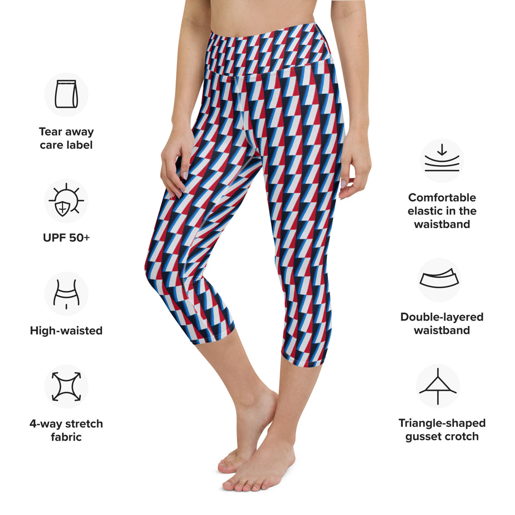 Women's Capri Leggings, Marina