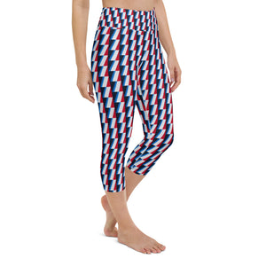 Women's Capri Leggings, Marina