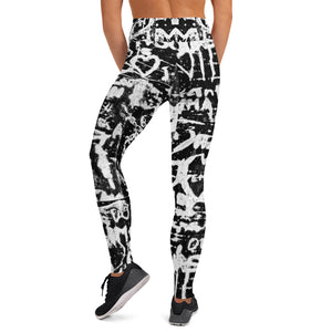 Women's High-Rise Yoga Leggings, Paris Birch Tree