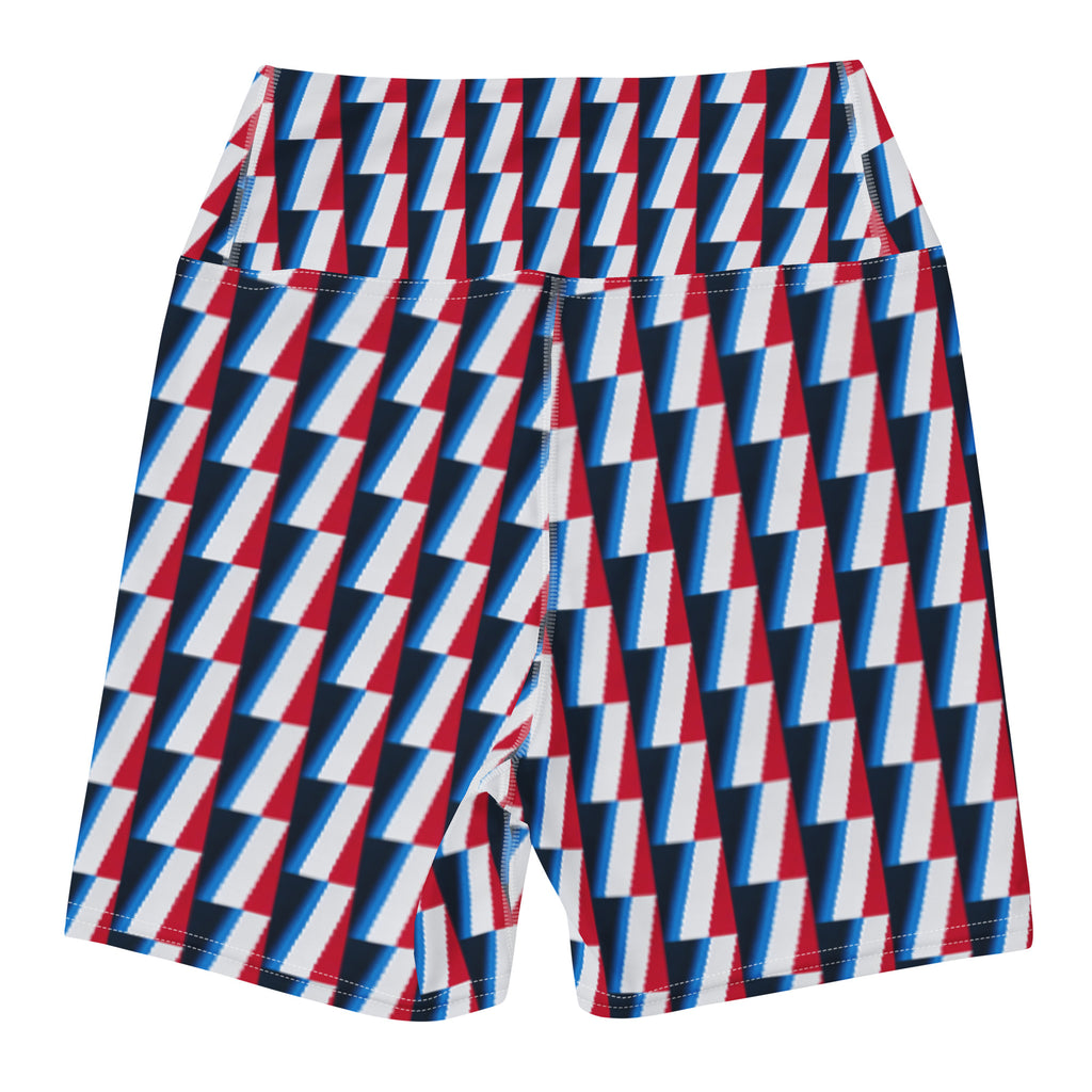 Women's High-Rise Yoga Shorts, Marina