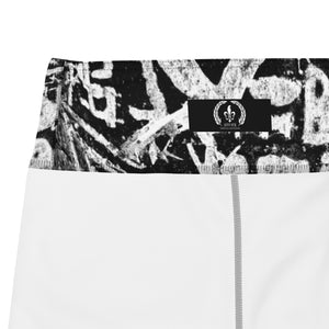 Women's High-Rise Yoga Shorts, Paris Birch Tree