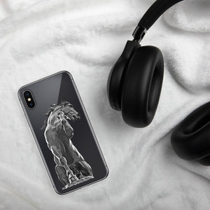 Snap Case for iPhone®, Black Horse