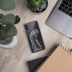 Snap Case for iPhone®, Black Horse