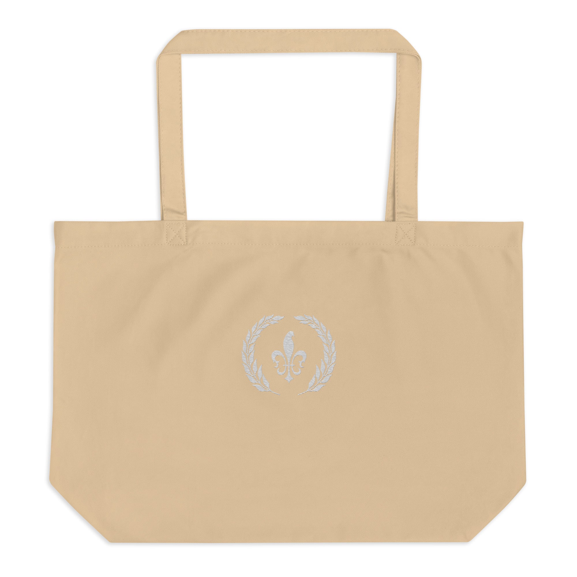 Large Organic Cotton Twill Tote Bag