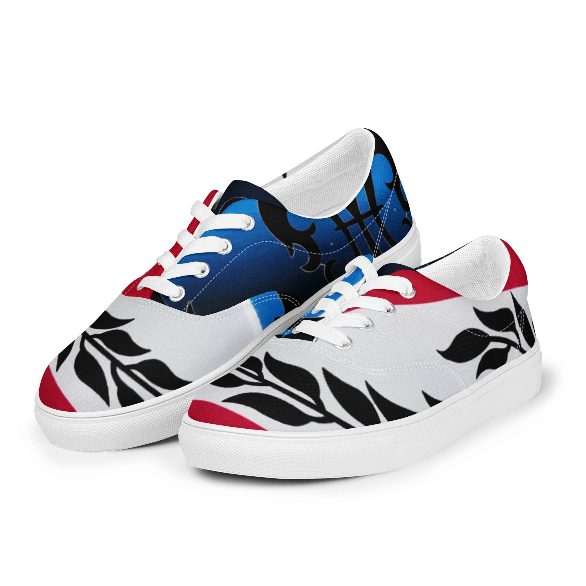 Men’s Lace-Up Canvas Shoes, Marina