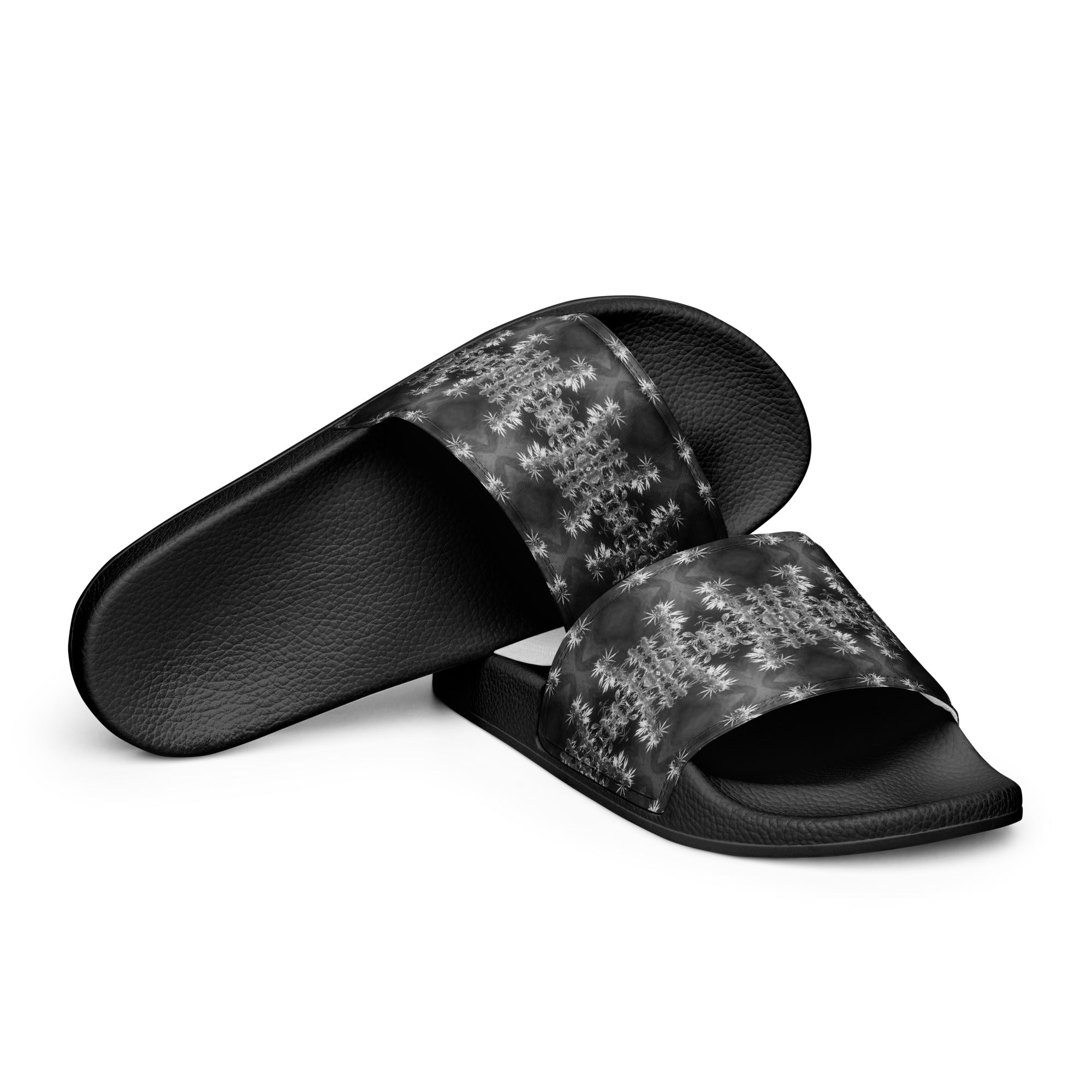 Men’s Slides, Cannabis, Midnight