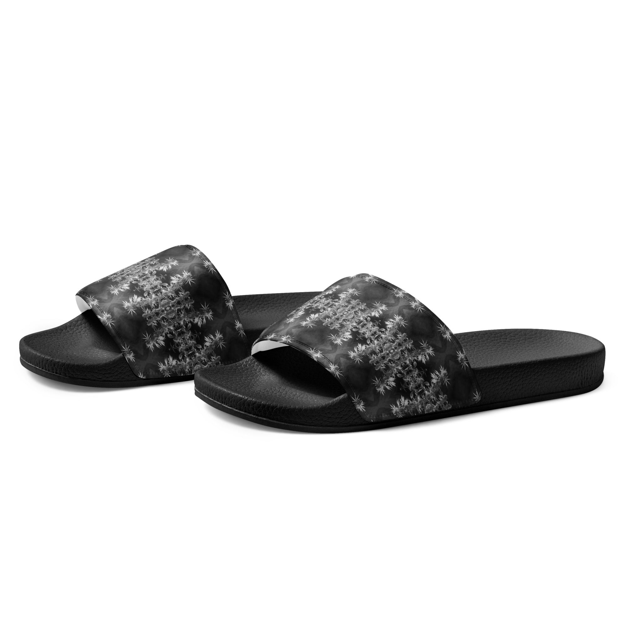 Men’s Slides, Cannabis, Midnight