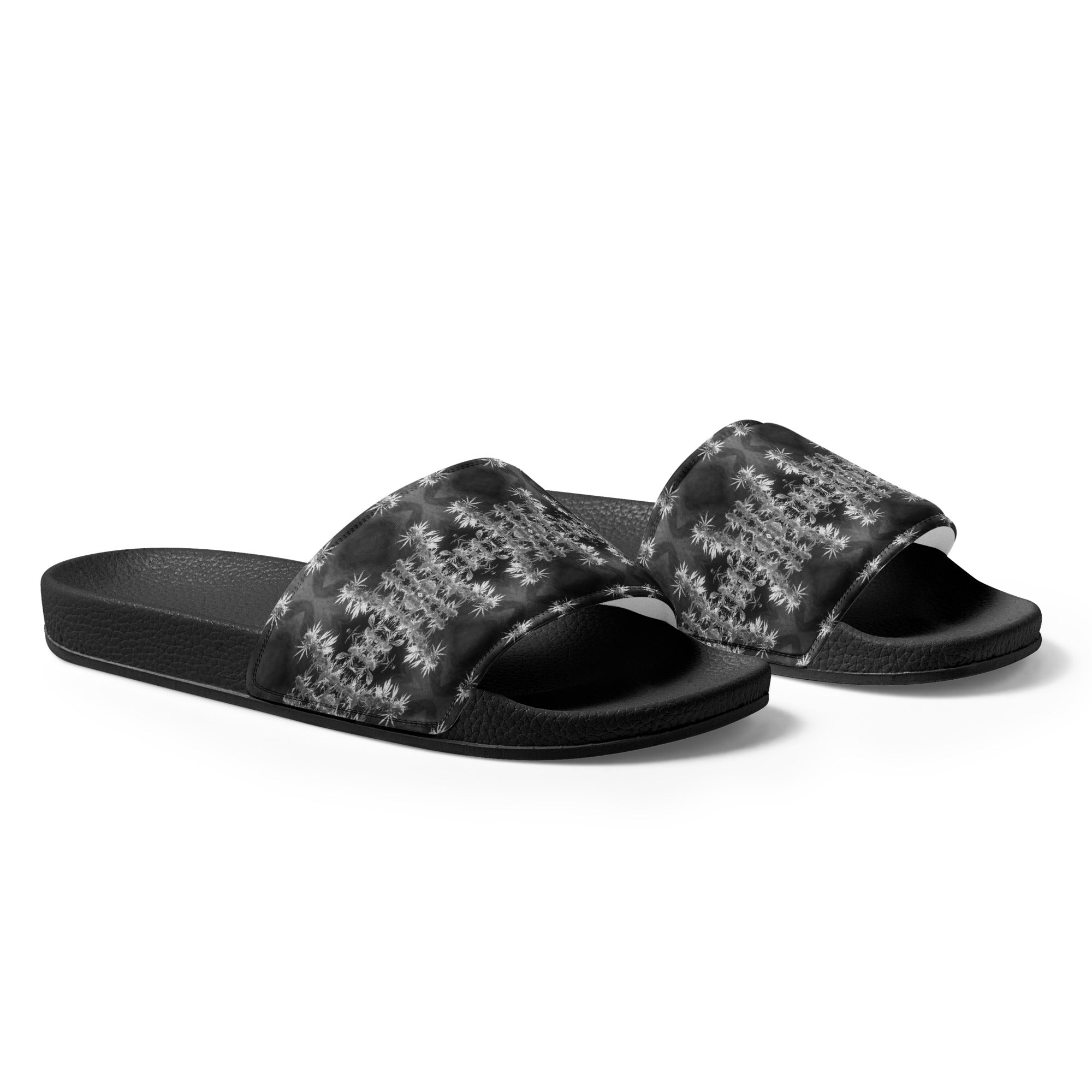 Men’s Slides, Cannabis, Midnight