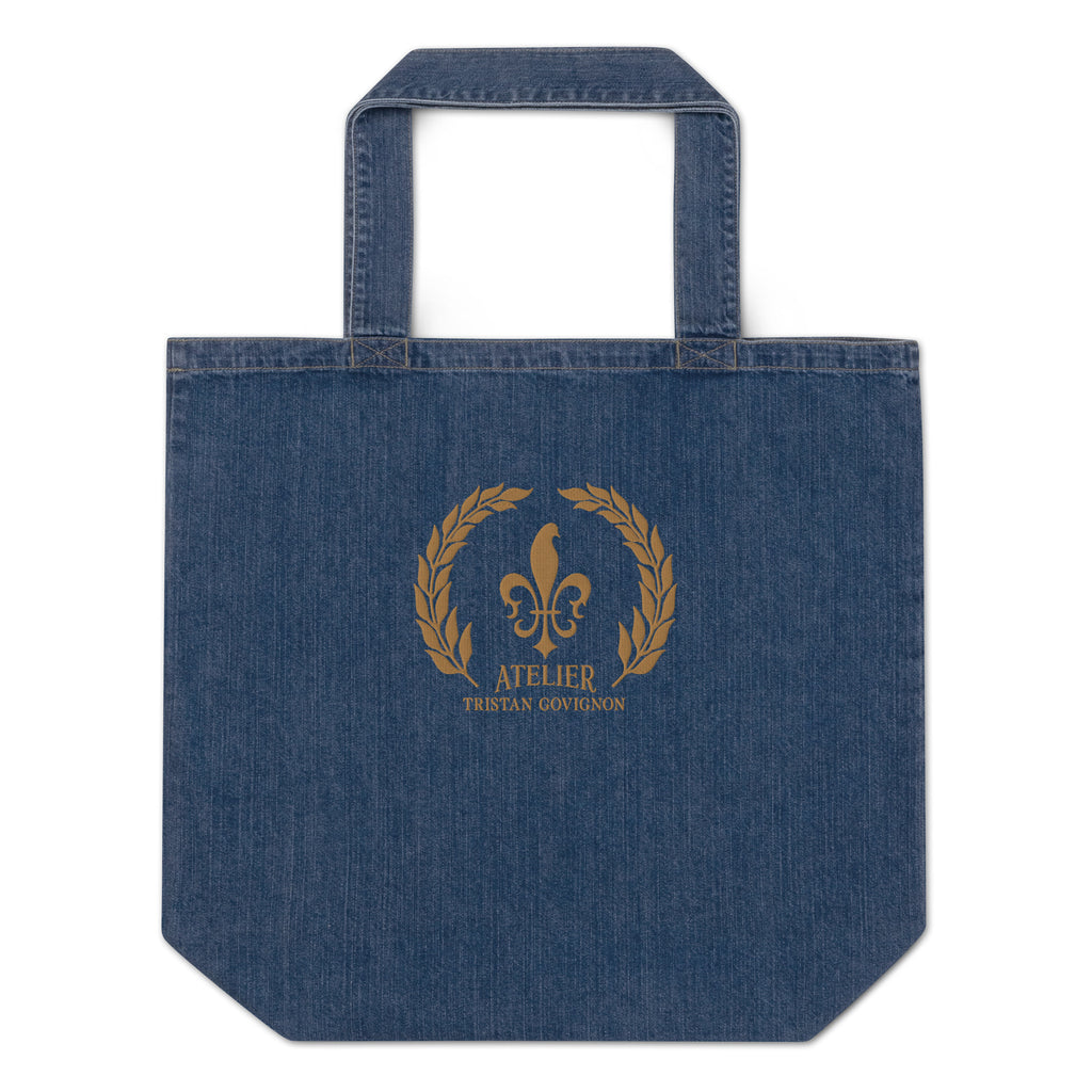 Organic Denim Tote Bag