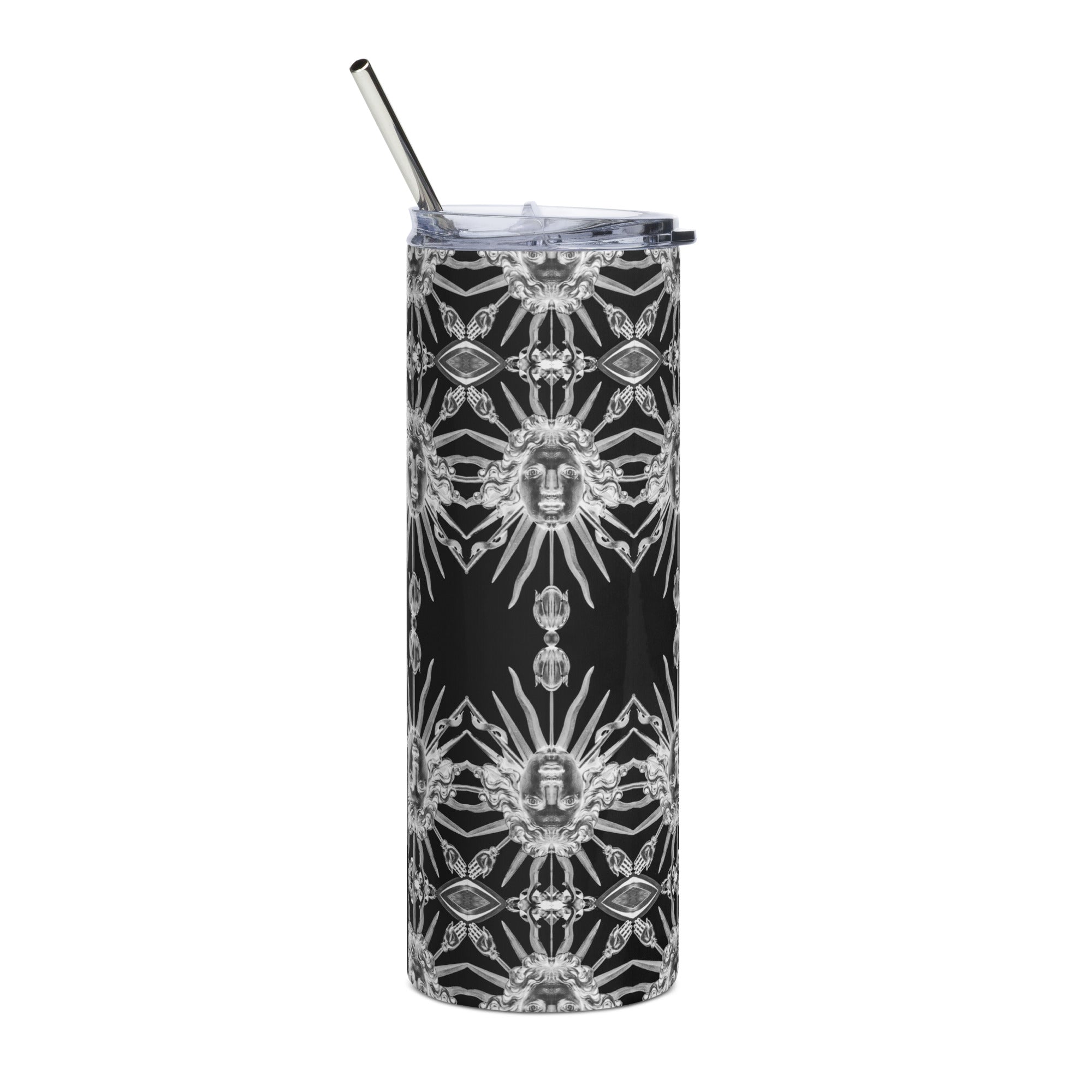 Stainless steel tumbler, Black Helios Collection