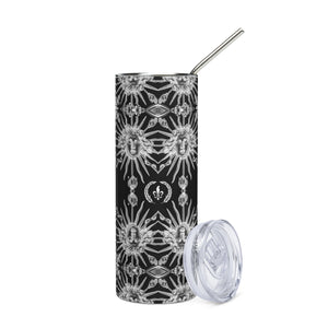 Stainless steel tumbler, Black Helios Collection