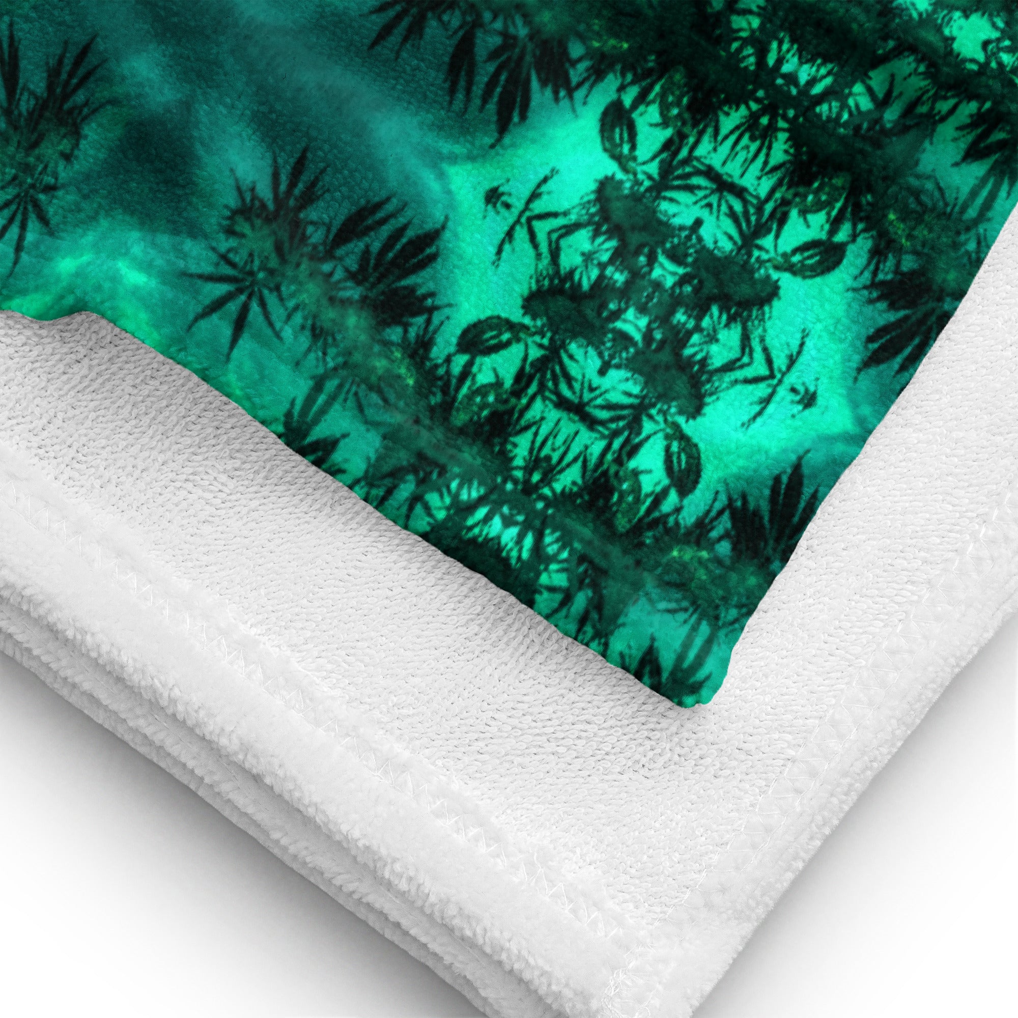 Towel, Cannabis Collection, Green