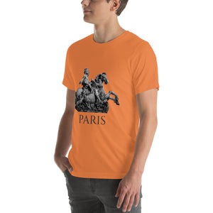 Short-Sleeve Cotton T-Shirt, Royal Paris