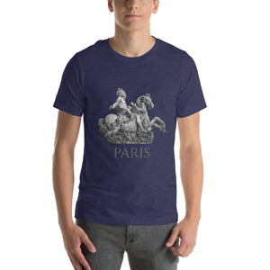 Short-Sleeve Cotton T-Shirt, Royal Paris