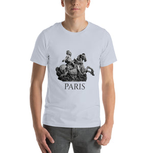 Short-Sleeve Cotton T-Shirt, Royal Paris