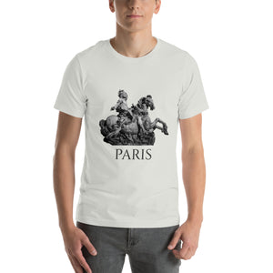 Short-Sleeve Cotton T-Shirt, Royal Paris