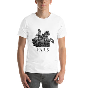 Short-Sleeve Cotton T-Shirt, Royal Paris