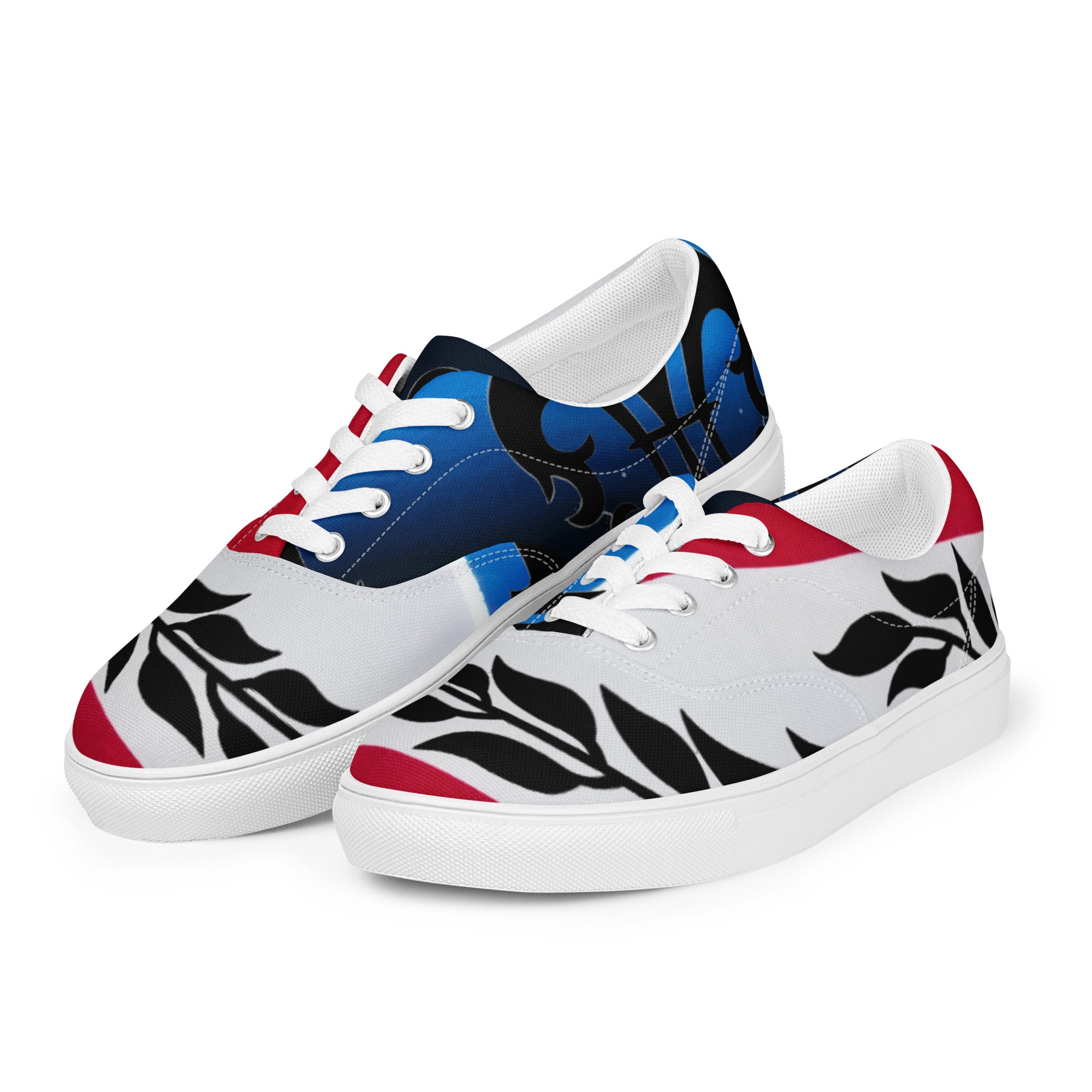 Women’s Lace-Up Canvas Shoes, Marina