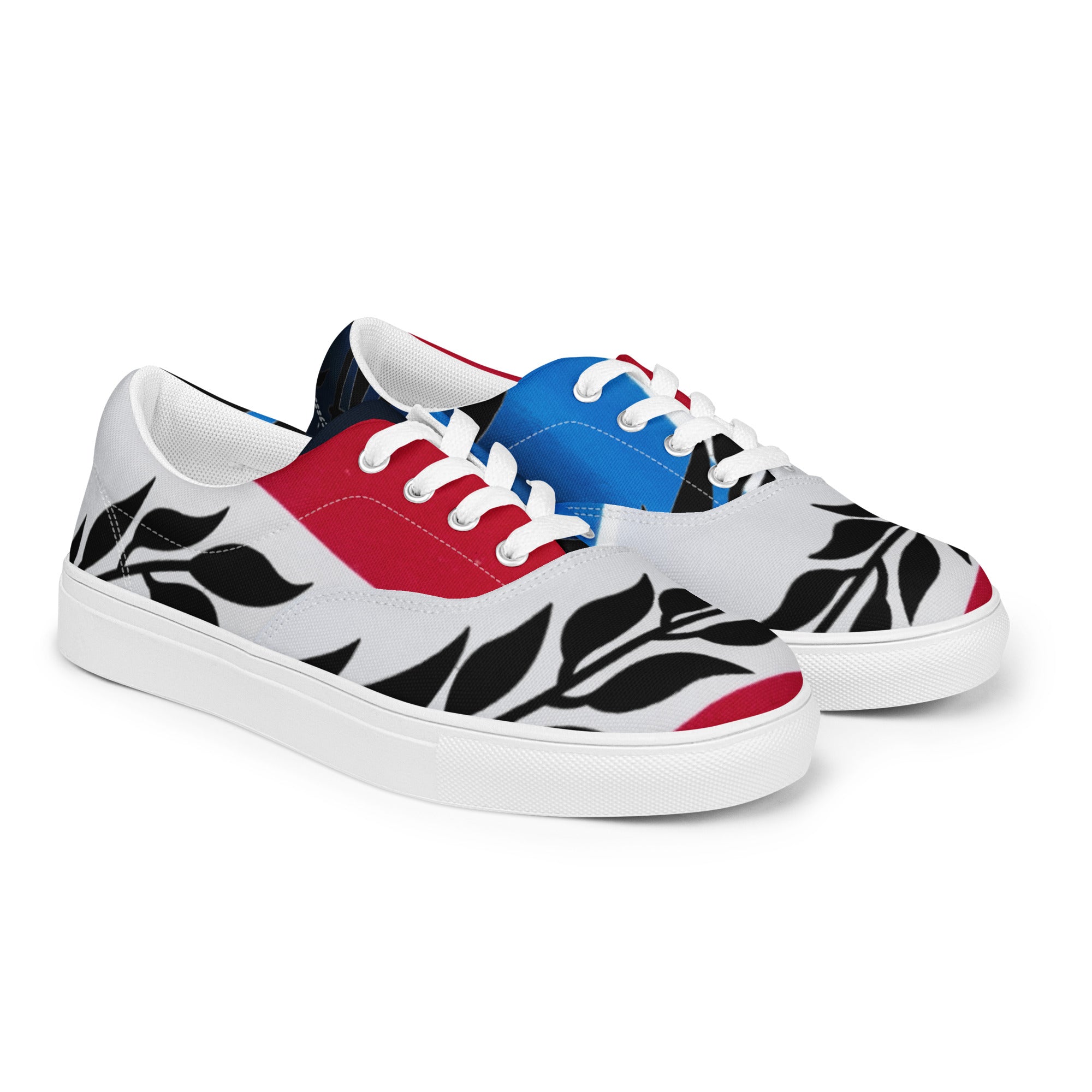 Women’s Lace-Up Canvas Shoes, Marina