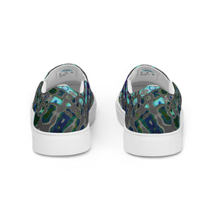 Women’s Slip-On Canvas Shoes, Liquid Jewel