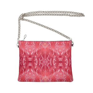 Crossbody Bag with Chain, Eden, Infrared