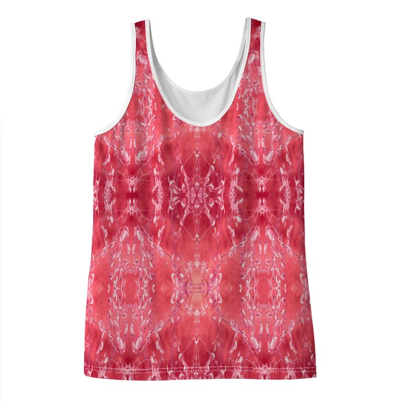 Women's Vest Top, Eden, Infrared