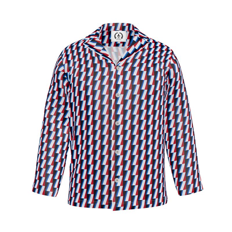 Men's Luxury Pyjama Shirt, Marina